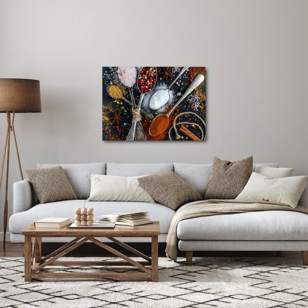 Fűszerek képe (70x50 cm)