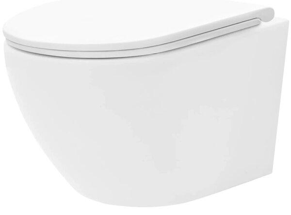 Felfüggesztett wc csésze Rea Carlo Mini Tornado Rimless Flat Pro