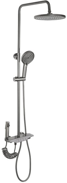 Zuhanyszett REA Savio Led Titanium