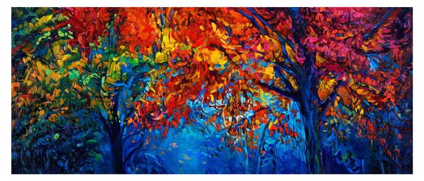 Természetfestmény képe (120x50 cm)