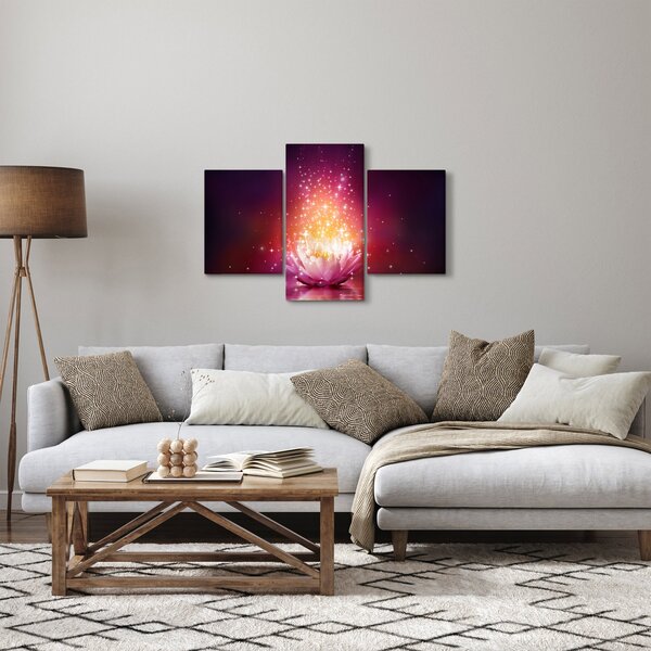 Lótuszvirág képe (90x60 cm)