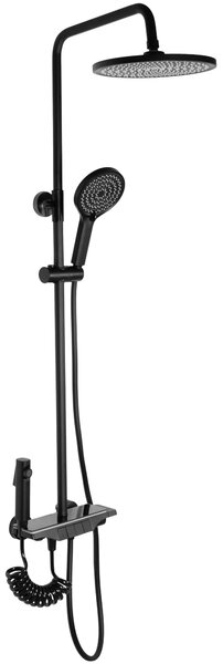 Zuhanyszett REA Savio Led Black