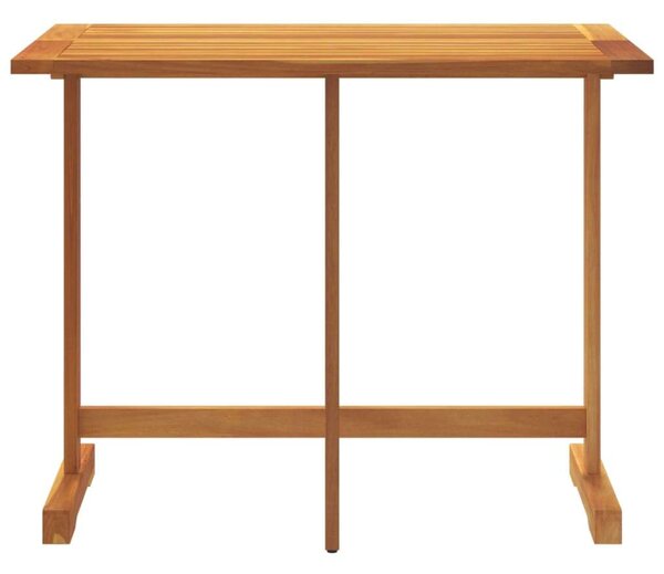 VidaXL tömör akácfa összecsukható erkélyasztal 90 x 60 x 72 cm