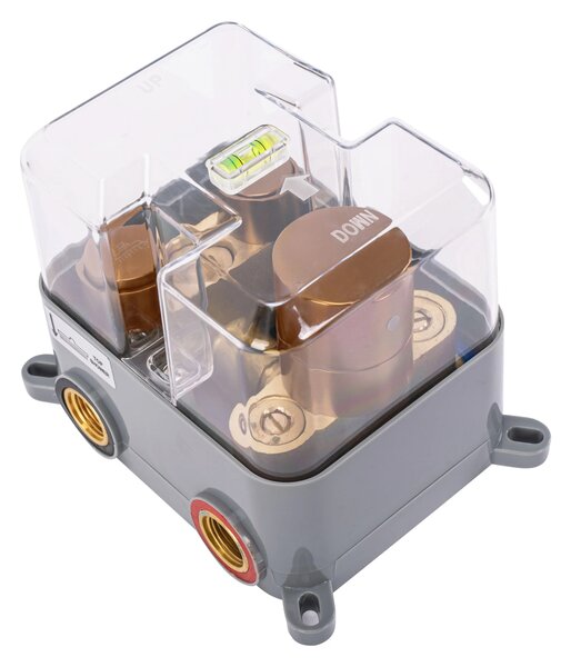 Rejtett Zuhanyszett Rea LUNGO COPPER BRUSH BOX