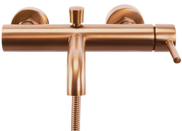Fürdőkád csaptelep Rea Lungo Copper Brush