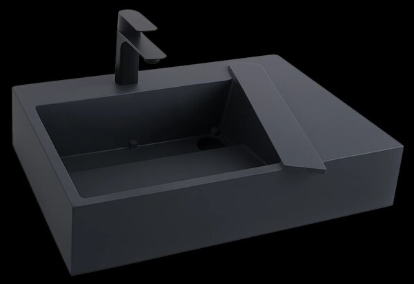Konglomerátum mosdó Archi 75 CM Grey MATT