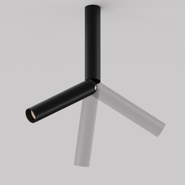 Maytoni modern spot lámpa focus t fekete myc142cl-6w3k-b