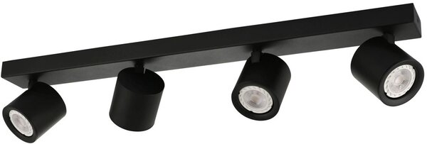 Italux Modern Spot lámpa Karlota Fekete ITXSPL-31959-4B-BK
