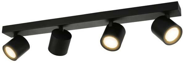 Italux Modern Spot lámpa Karlota Fekete ITXSPL-31959-4B-BK