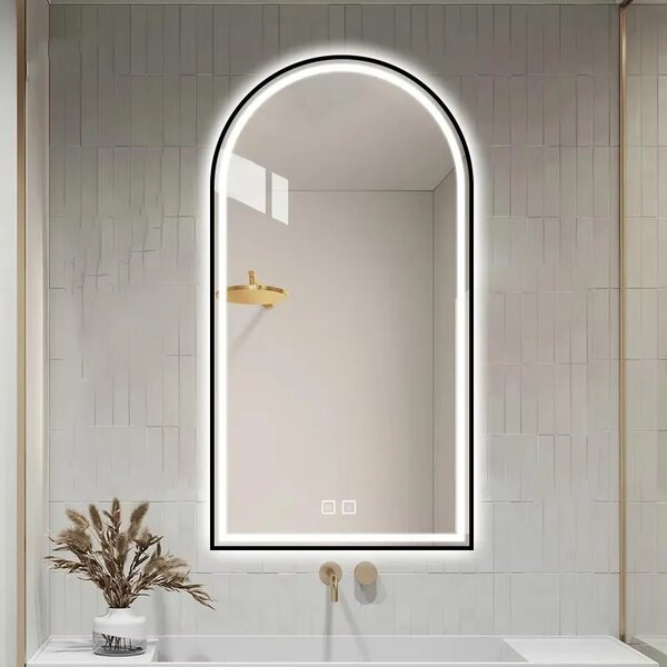 LED Tükör 60x100cm DASH BLACK