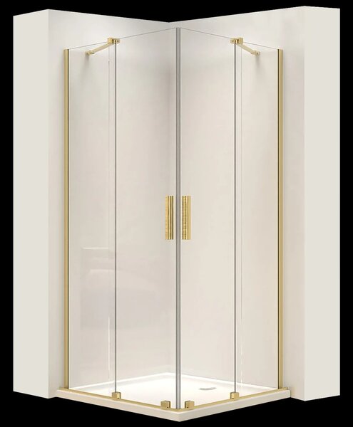 Zuhanykabin REA Montana Double Gold Brush 90x90