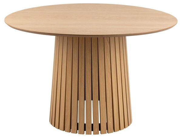 Christo Kerek Étkezőasztal 120 cm Matt Tölgy