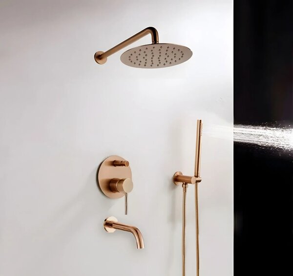 Rejtett Zuhanyszett Rea Lungo Copper + BOX