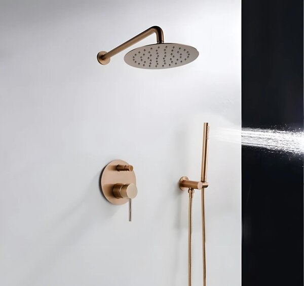 Zuhanyszett rejtett Rea Lungo Copper + box