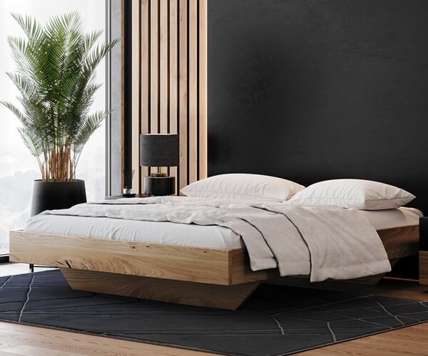 AMI bútorok Tölgy ágy Bergamo 120x200 cm