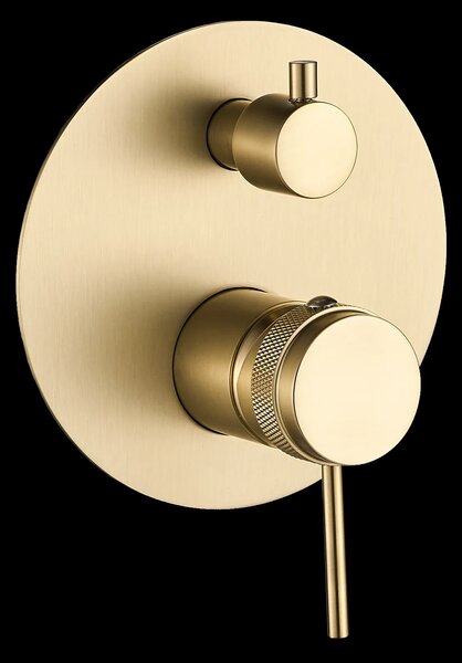 Zuhanyszett rejtett Rea Lungo Grip Gold Brush + box