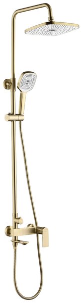 Zuhanyszett REA STORM GOLD BRUSH