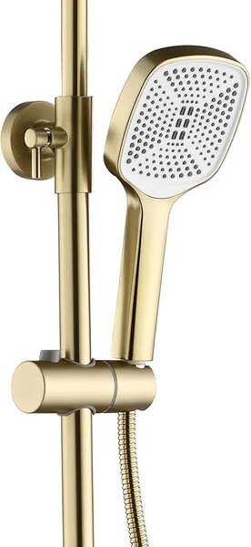 Zuhanyszett REA STORM GOLD BRUSH