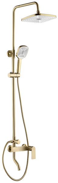 Zuhanyszett REA STORM GOLD BRUSH