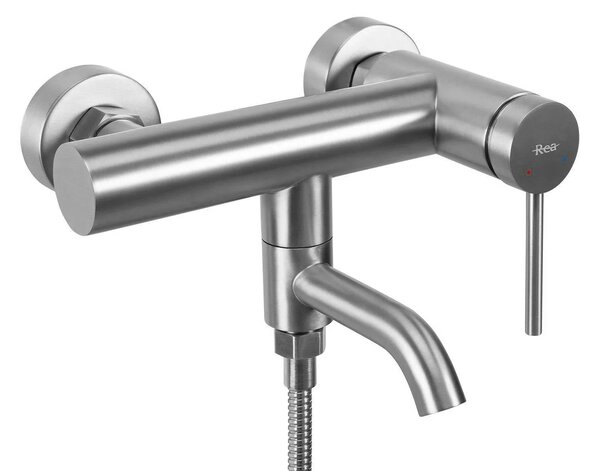 Fürdőkád csaptelep Clif Brush Nickel