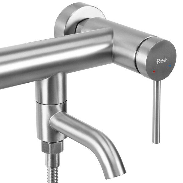 Fürdőkád csaptelep Clif Brush Nickel