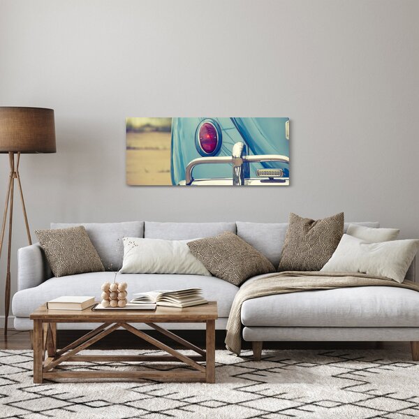 A türkiz veterán képe (120x50 cm)