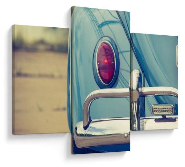 A türkiz veterán képe (90x60 cm)