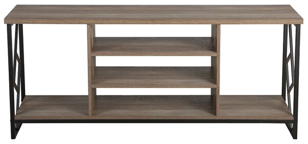 TV állvány FORRES Barna/fekete