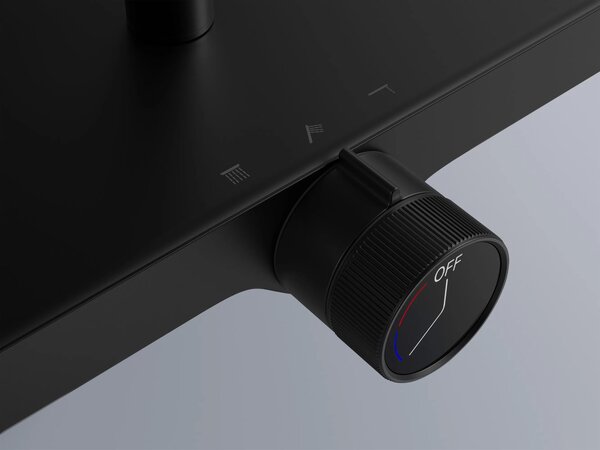 Zuhanyszett REA Bari Black