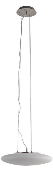 Függőlámpa Lindby, Gunda, dimmable, Fehér, Nappali, Üveg, Modern