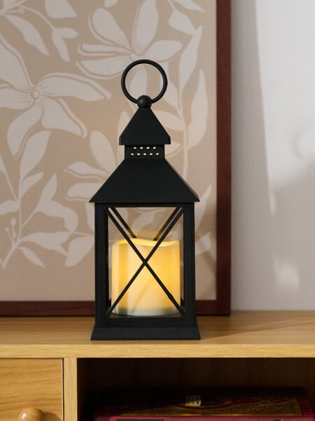 Sinsay - LED lámpa lampion formában - fekete