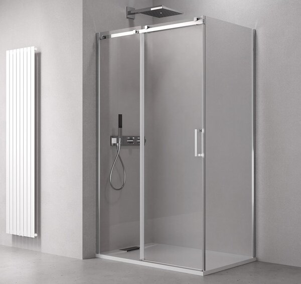Polysan Polysan, THRON LINE SQUARE négyszögletes zuhanyparaván 1000x800mm, TL1080-5002