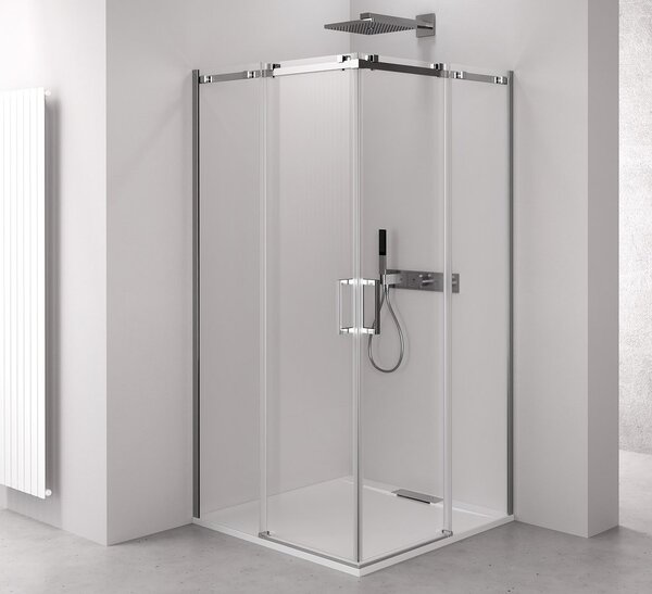 Polysan Polysan, THRON LINE SQUARE négyzet alakú zuhanyparaván 800x800mm, TL2880-5002