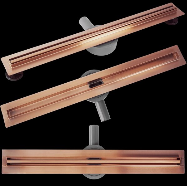 Zuhanylefolyó REA Neox Slim pro Brushed Copper 70