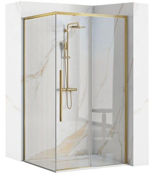 Zuhanykabin SOLAR GOLD Brush 90x90