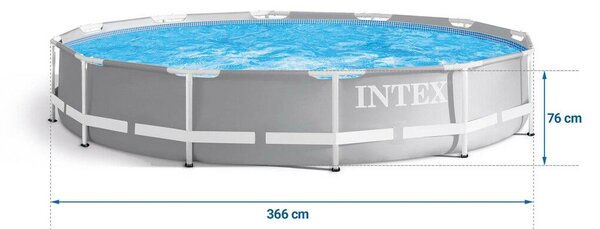 Intex kerti medence 366 x 76 cm 4w1 26712