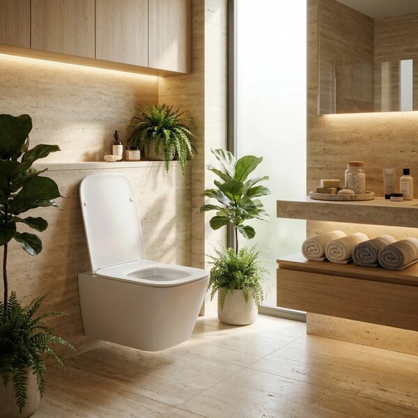 WC csésze Rea Julio Rimless