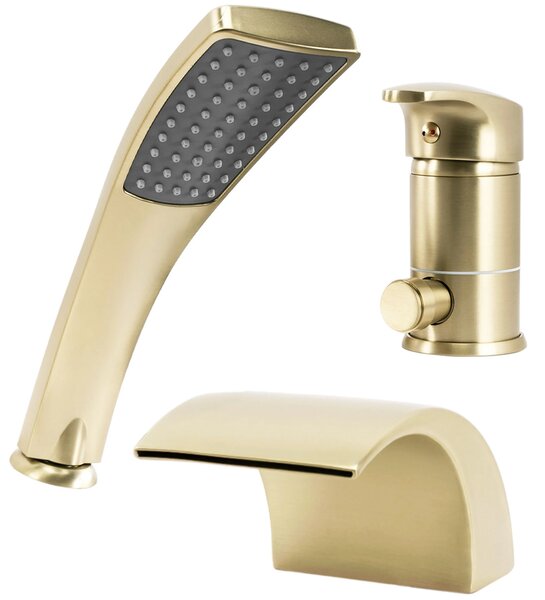 Fürdőkád csaptelepBrush Gold