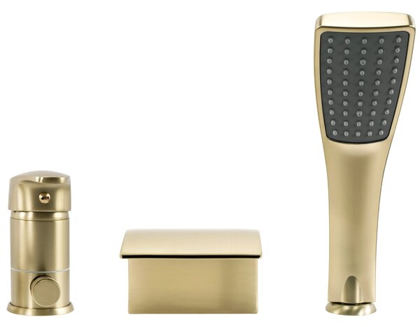 Fürdőkád csaptelepBrush Gold