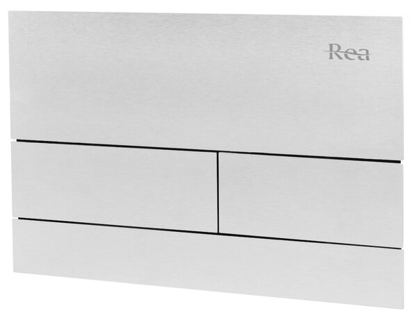 WC öblítő gomb K011A-Q és Slim024N Rea T Brush Steel