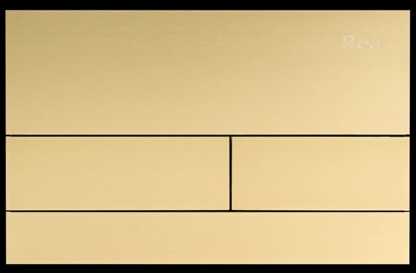 WC öblítő gomb Rea T K011A-Q és Slim 024N Gold Brush