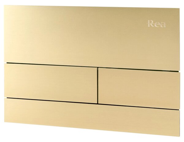 WC öblítő gomb Rea T K011A-Q és Slim 024N Gold Brush