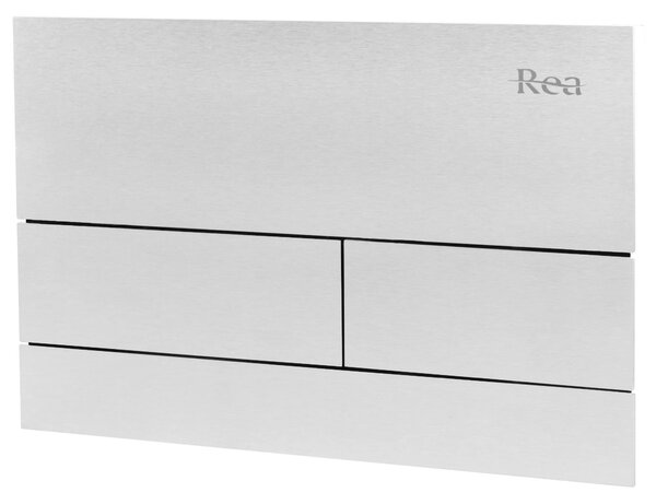 WC öblítő gomb K011A-Q és Slim024N Rea T Brush Steel