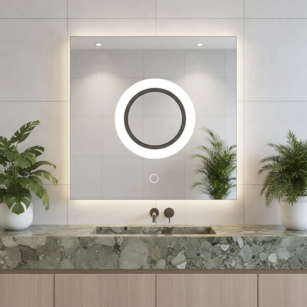 LED Tükör 60x60 YH-BL-12