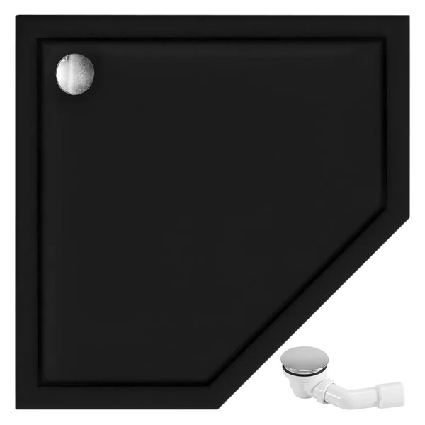 Zuhanykabin DIAMOND 90x90 BRUSH GOLD