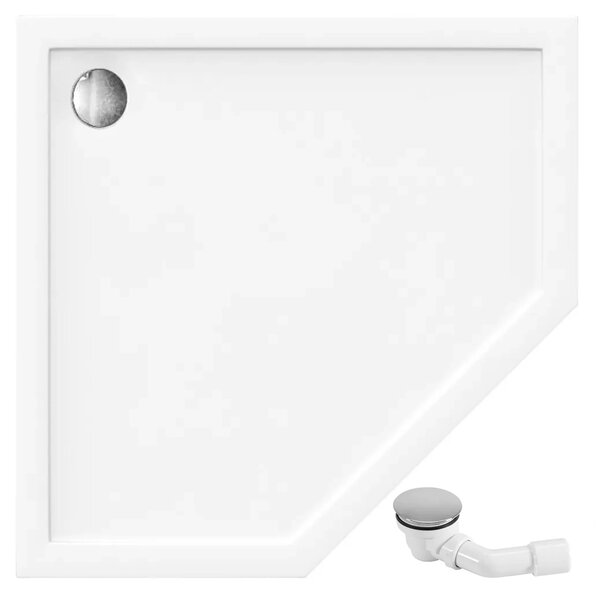 Zuhanykabin DIAMOND 90x90 BRUSH GOLD