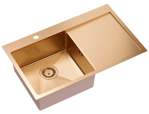 Acél mosogatótálca RUSSEL 111 Copper