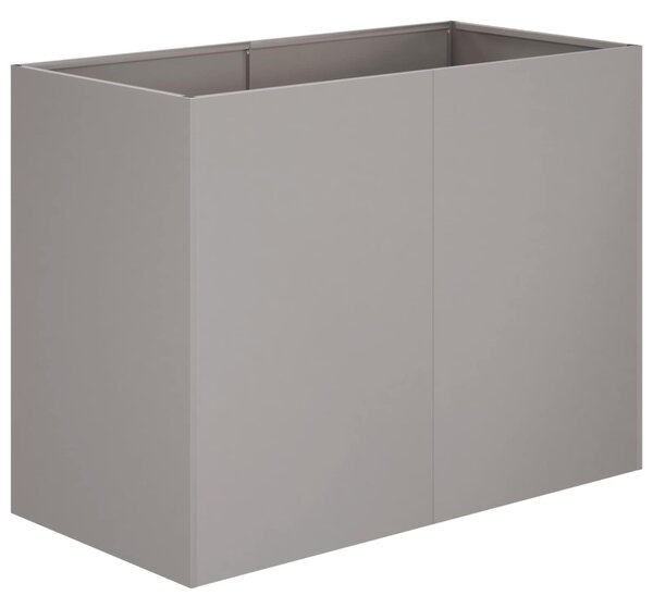 Kerti cserép Rozsdás 80 x 40 x 60 cm Időjárásálló Acél