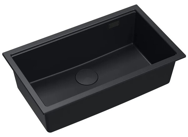 Gránit mosogató Logan 110 Black