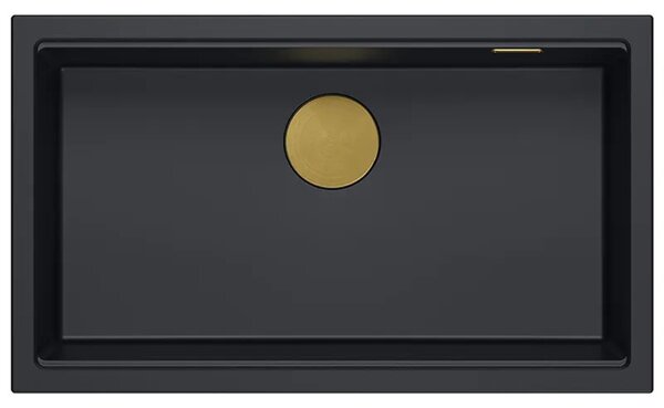Gránit mosogató Logan 110 Black